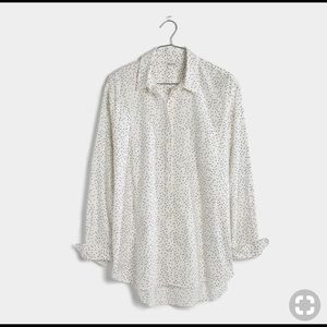 Madewell oversized boyfriend button-up size XS